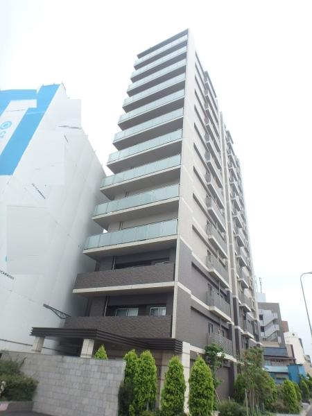 スタイリッシュな外観のガーラレジデンス川崎南幸町