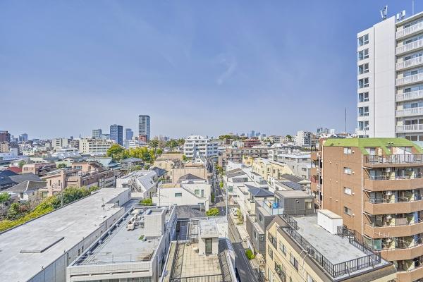 バルコニーからの眺望（眺望は永続的に保証されるものではありません）