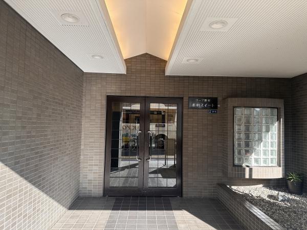 オートロック付きエントランス