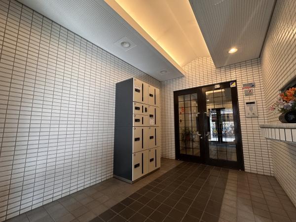 オートロック付きエントランス