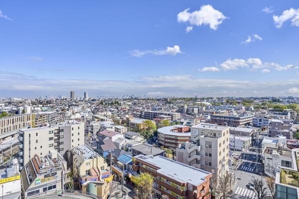 バルコニーからの眺望（南東側）