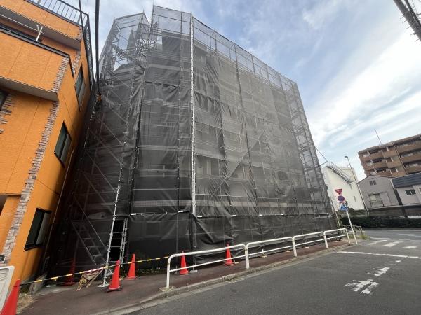 外観　大規模修繕工事中（2026年3月2日〜2026年5月30日まで実施予定）