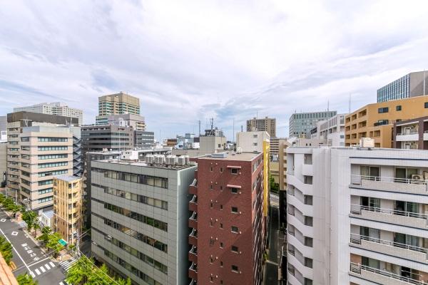 バルコニーからの眺望（南西向き）