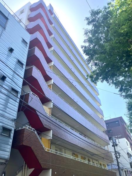 外観　地上9階建て　総戸数34戸