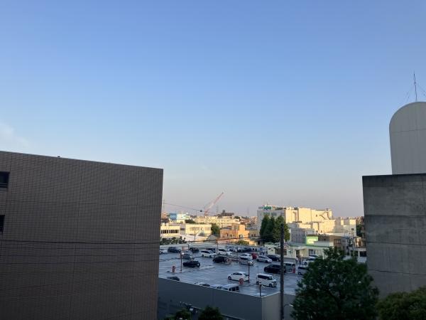 バルコニーからの眺望（眺望は永続的に保証するものではありません）
