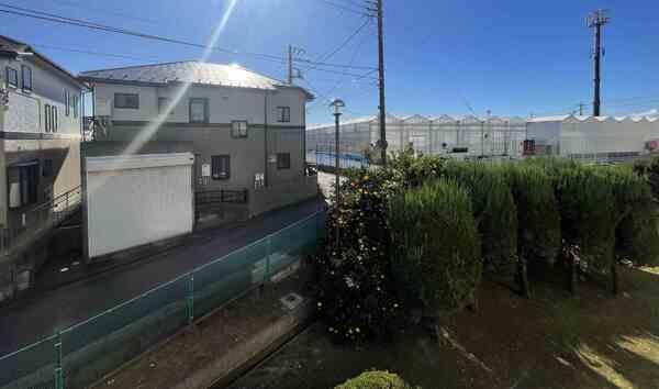 バルコニーから南向きの眺望です。