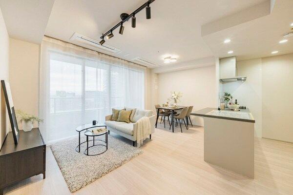 LD部分には床暖房がございます。家具・調度品は販売対象には含まれません。