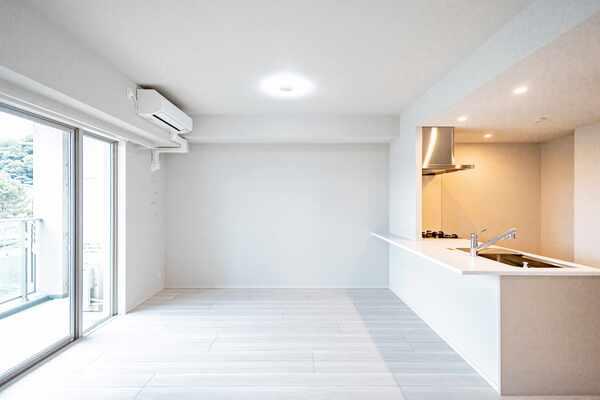 ■田越川が望める開放感ある眺望