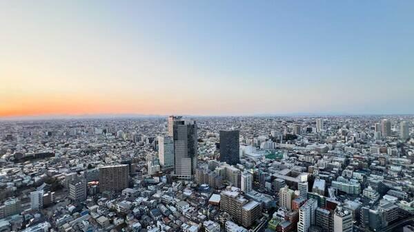 北東、北西角住戸、どちらも眺望の良い向きです
