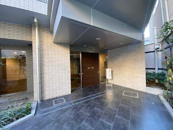 居住者を出迎えてくれるエントランス