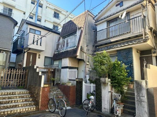 現地（古家あり）：写真中央