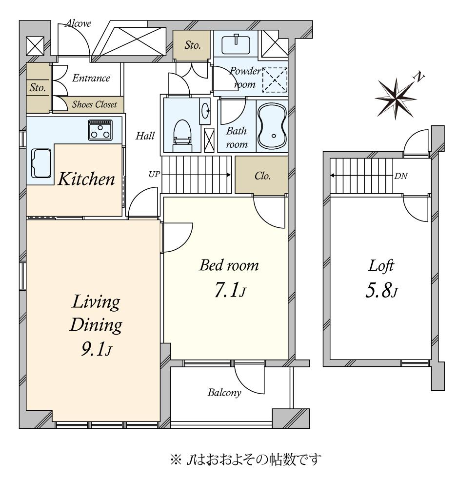 グランドメゾン目黒南 間取り図画像