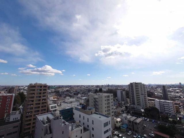 眺望：ズームあり（晴れた日にはスカイツリーが望めます）