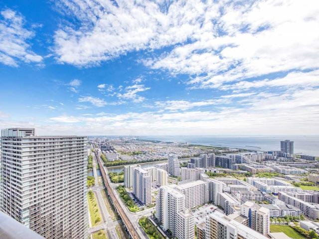 眺望：前面に棟がなく、海が望めます(天候による）