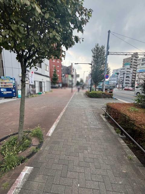前面道路（撮影年月：2025年09月）