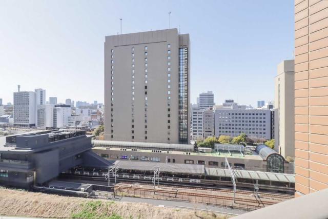 眺望：バルコニーから