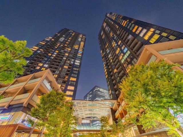 外観：W棟：左側