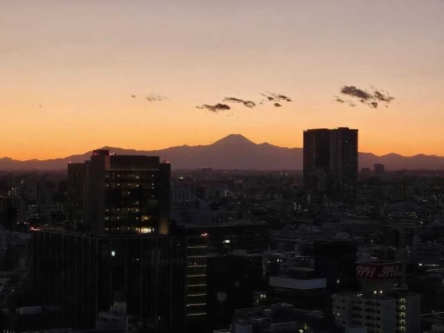 眺望：バルコニーより(ズームなし)