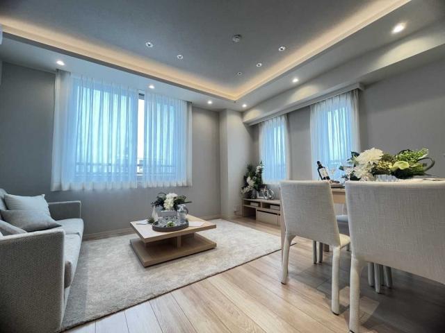 LDK：・家具・調度品は販売価格に含まれておりません 北・東向きに開口部(撮影年月：2026年02月)