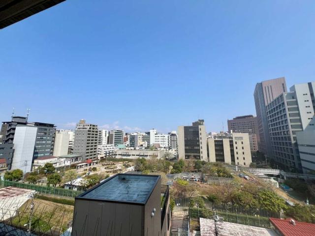 眺望：東側バルコニーより