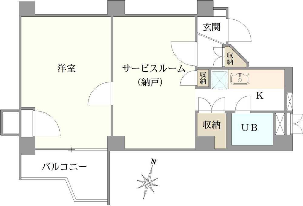 ソフトタウン白金 間取り図画像