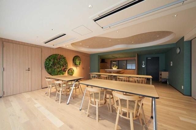 共用部：「ライブラリーラウンジ」 リモートワーク等での利用も可能