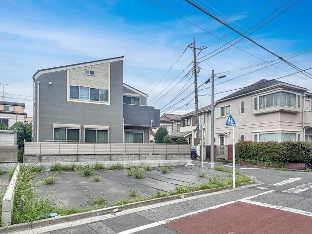 現地：対象地は右側