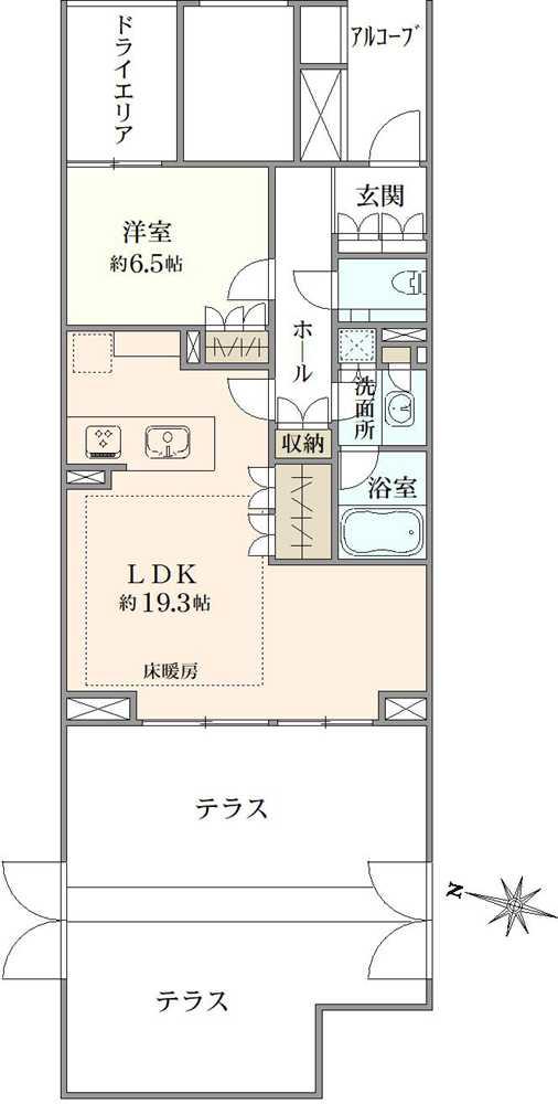 本郷パークハウス　ザ・プレミアフォート 間取り図画像