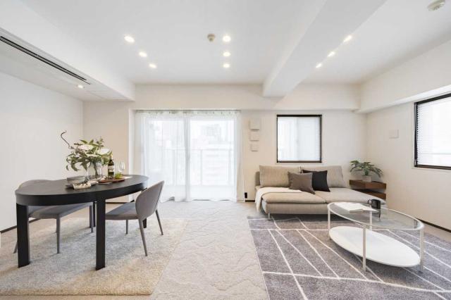 眺望：バルコニーから