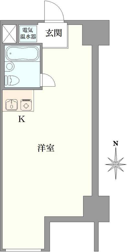 エレガンス東高円寺 間取り図画像