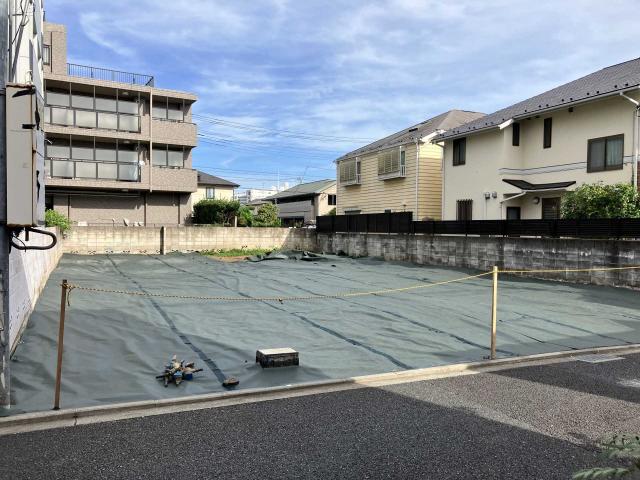 現地：全2区画（手前：2号地／奥：1号地）