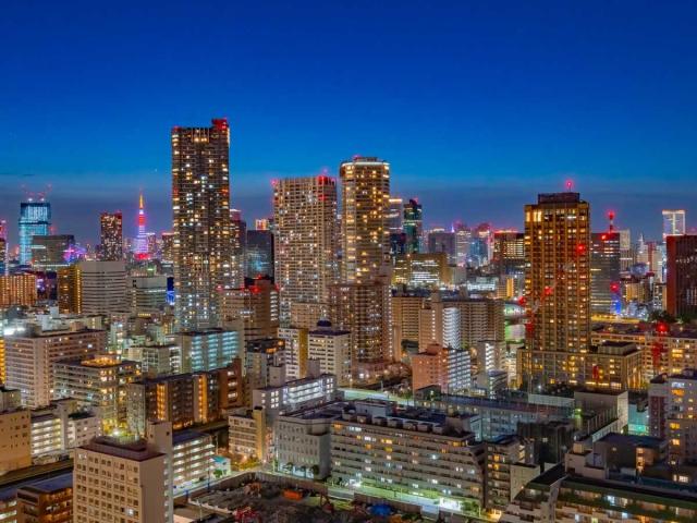 眺望：夜景（ズームあり）