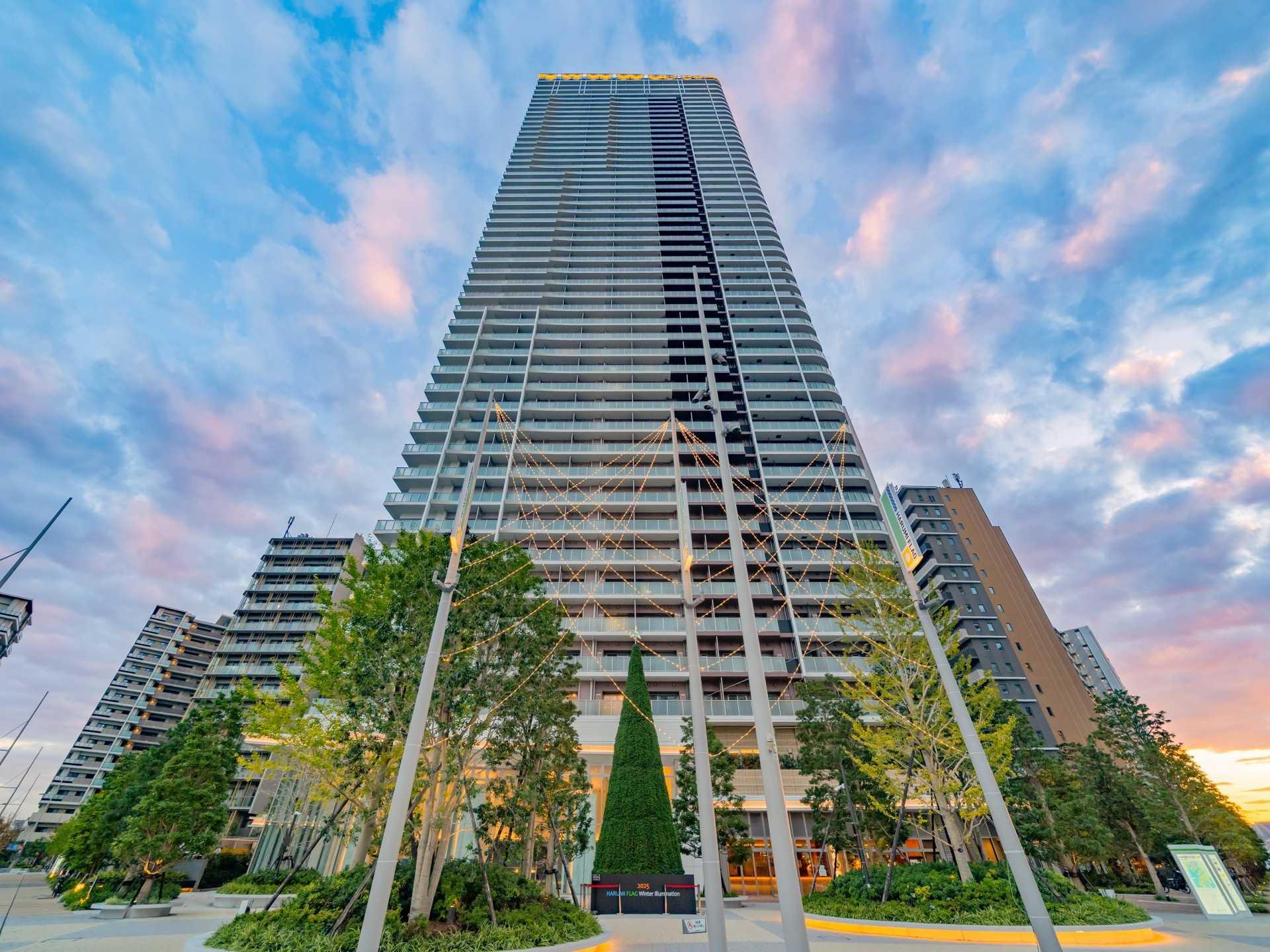 HARUMI FLAG PARK VILLAGE晴海フラッグT棟 外観