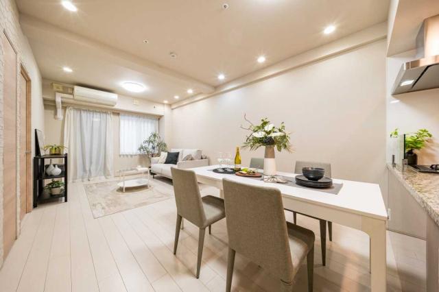 リビング・ダイニング：・家具・調度品は販売価格に含まれておりません