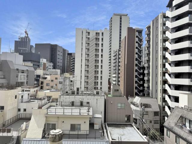 眺望：バルコニーから