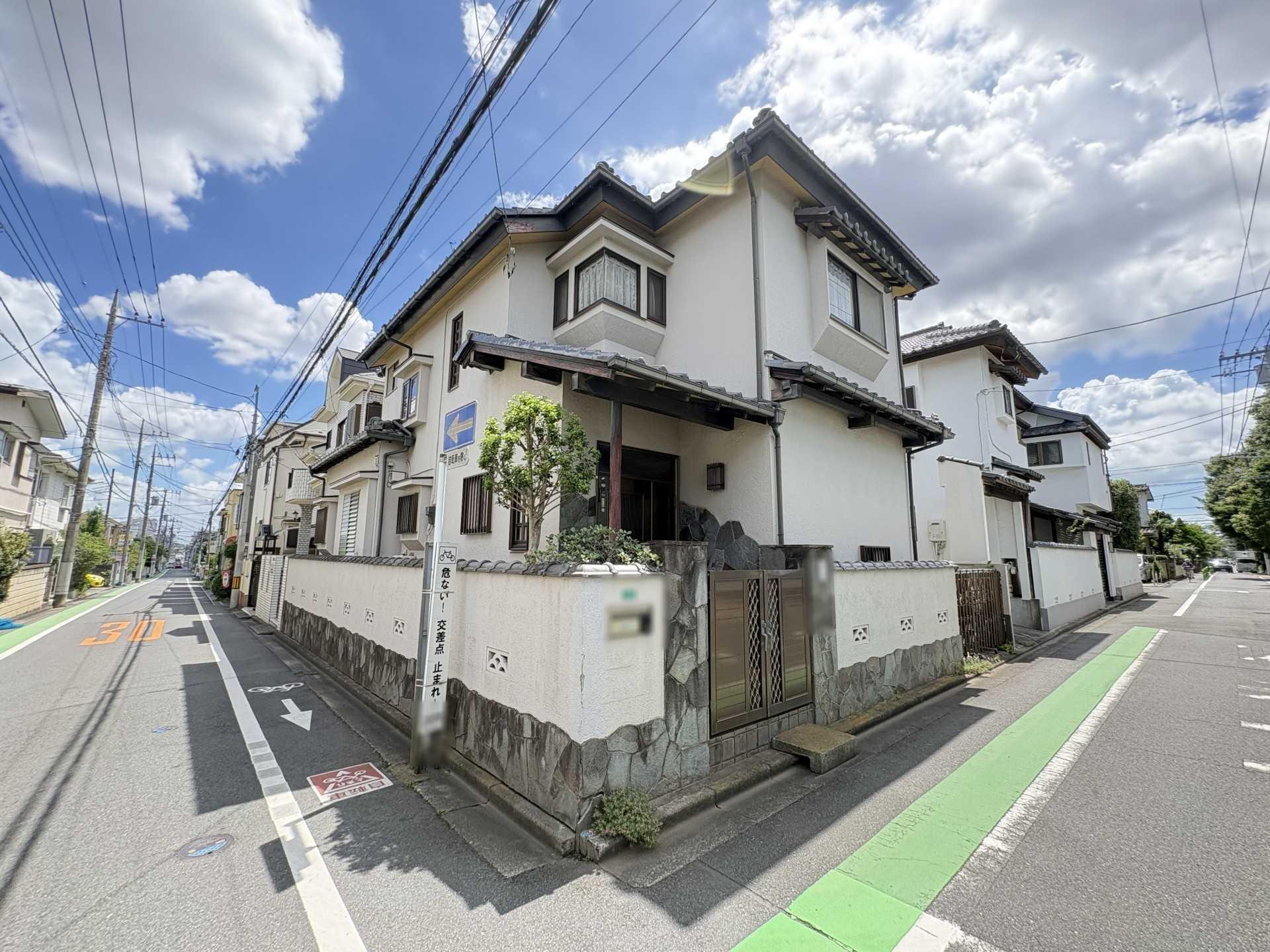 新座市栄4丁目　古家付き土地 土地