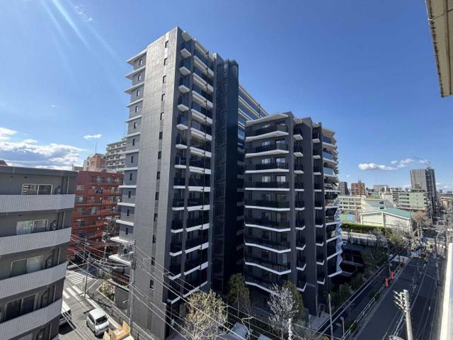 眺望：バルコニーから