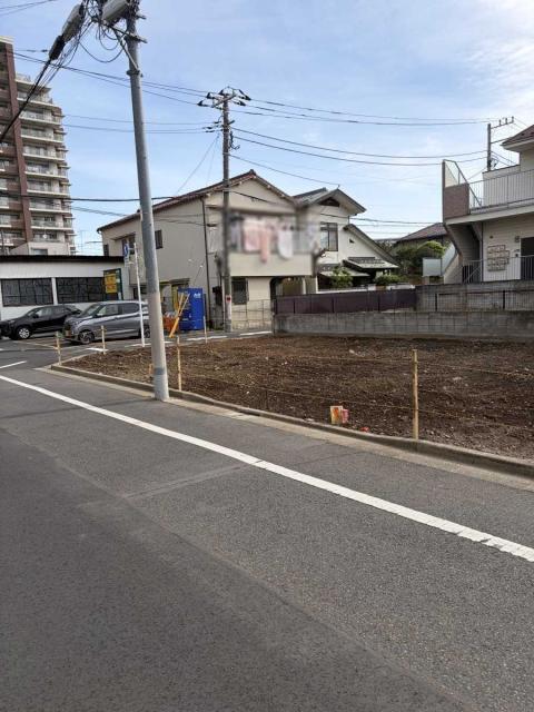 現地(奥側)・前面道路：全2区画