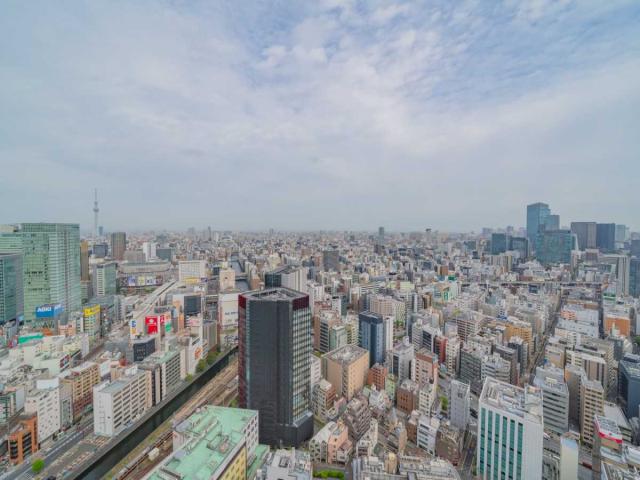 眺望：ズームなし