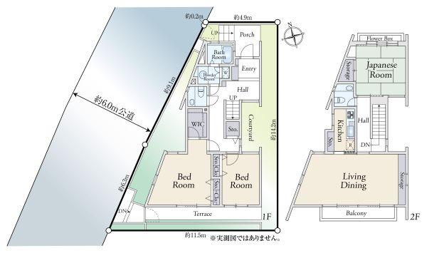 神奈川県川崎市多摩区南生田７丁目 間取り図画像