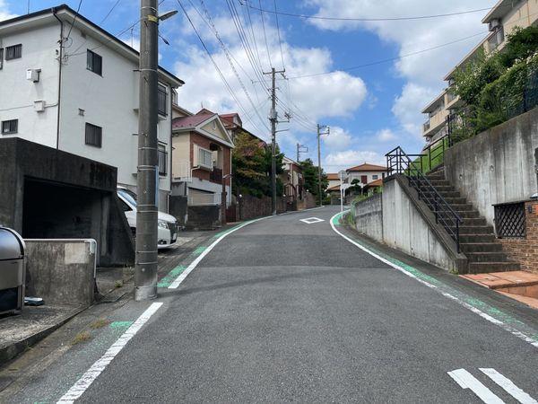 前面道路含む外観