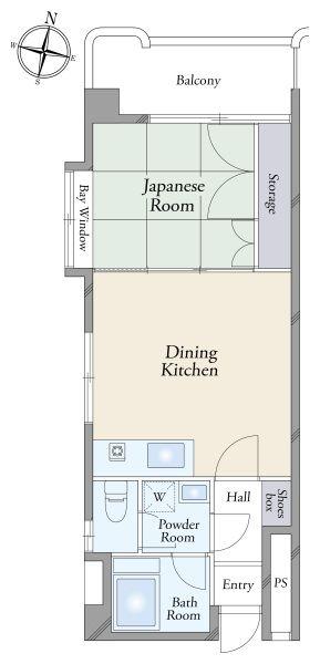 サンライフマンション 間取り図画像