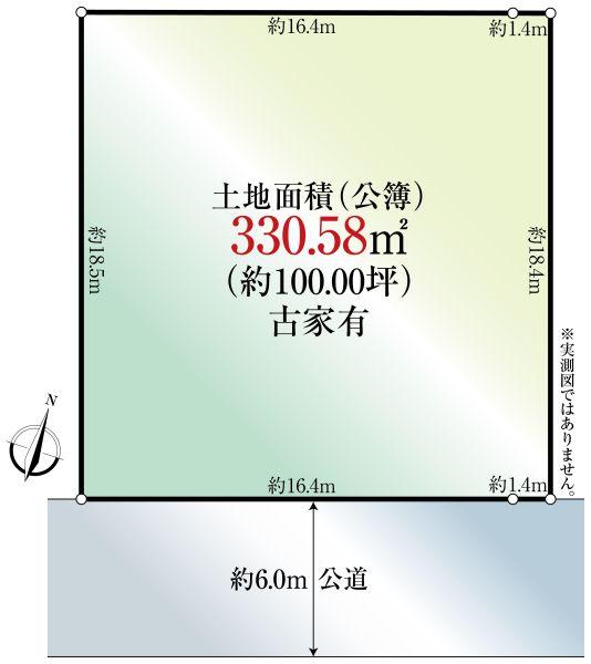 神奈川県鎌倉市二階堂 区画図