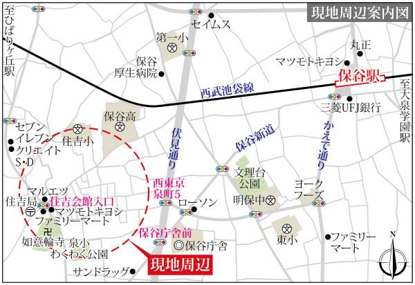 現地案内図