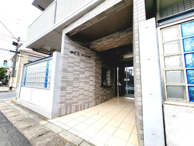 オートロック付のエントランス