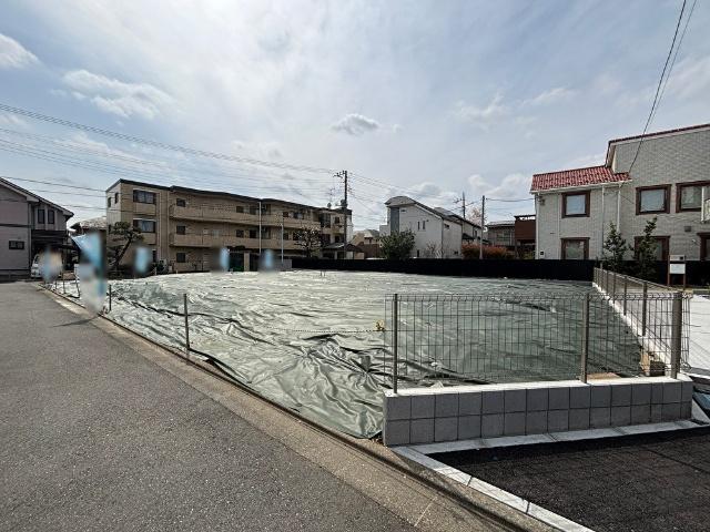 4区画の整備された分譲地
