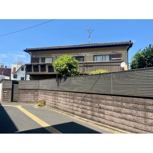 南側道路（逆井駅側）
