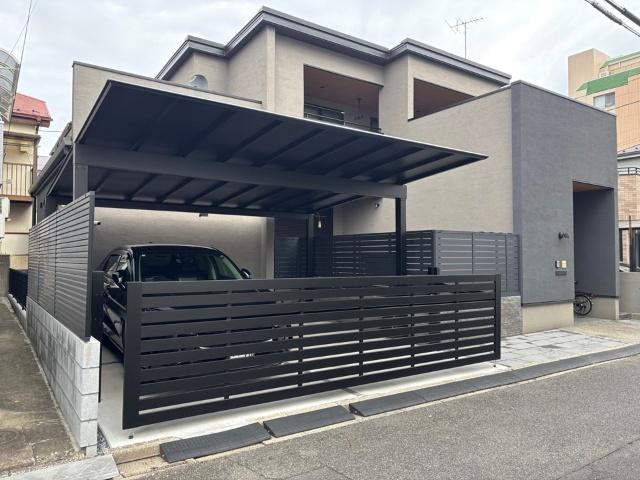 ゲート付き駐車場