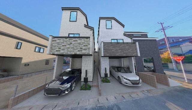 C号棟イメージパース