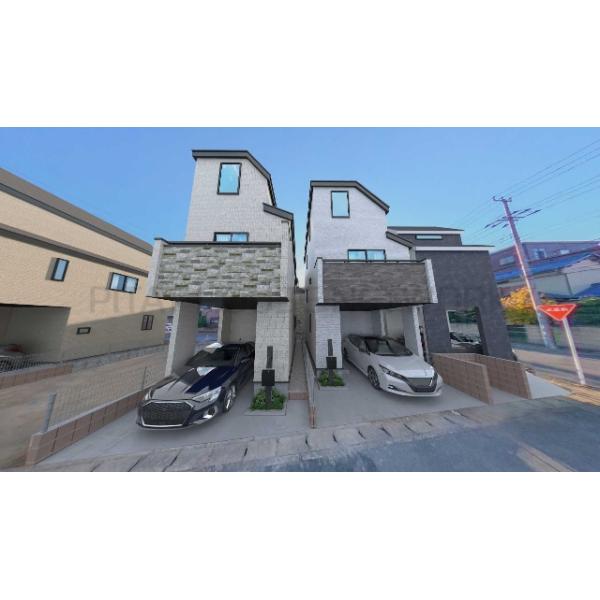 C号棟イメージパース